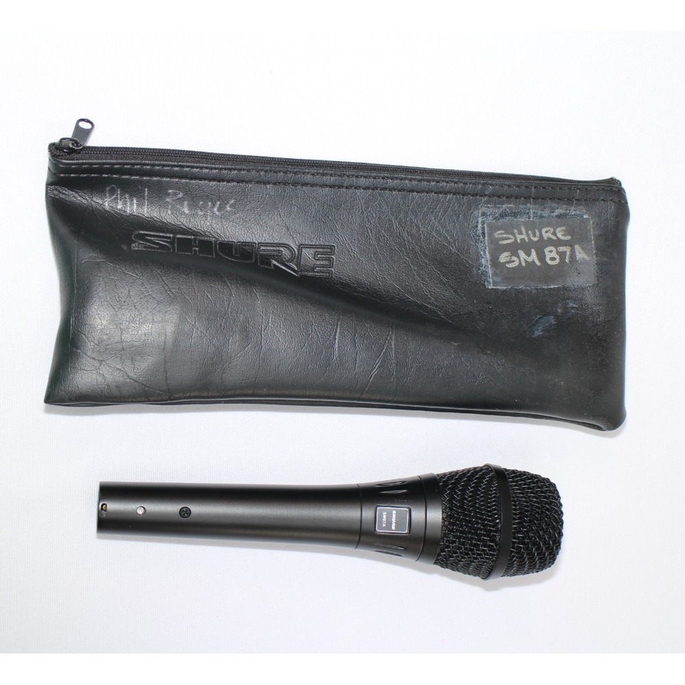 Shure SM87A High-Quality Supercardioid Dynamic Microphone Tested